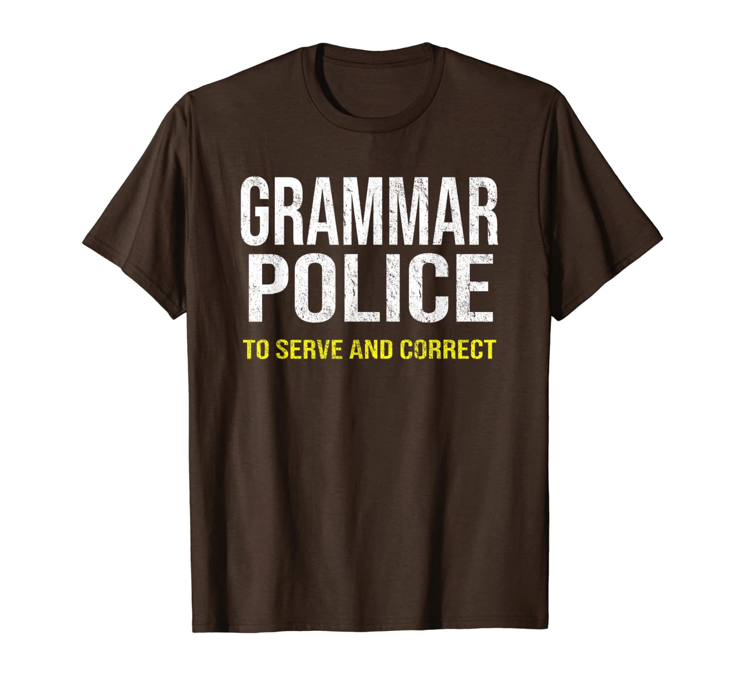 Grammar Police To Serve And Correct Costume Idea T-Shirt-image-699858087
