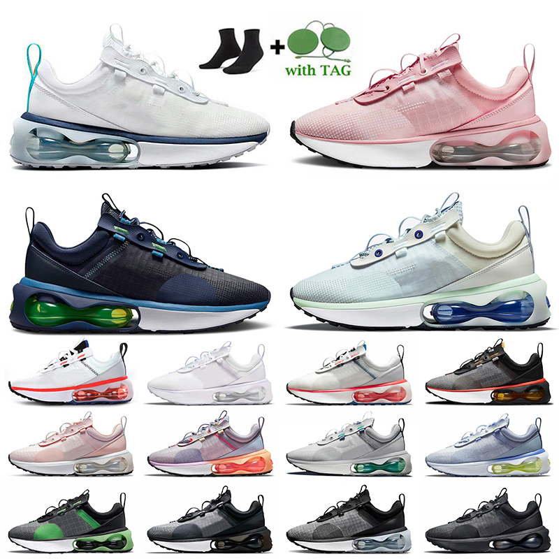 

2021 Running Shoes Mesh Mens Women Outdoor Jogging Sports Triple Black Iron Grey Barely Green White Court Purple Venice Navy Crimson Fashion Sneakers Trainers 36-45, D38 navy crimson 36-45