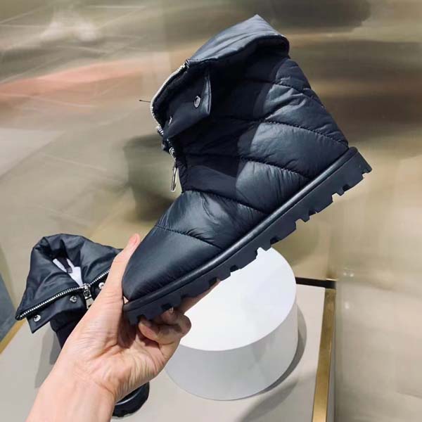 

Luxury Womens Boots sb dunk Winter waterproof down Snow boot Platform Work Shoes Size 35-41 With box and Shopping bag, Blue