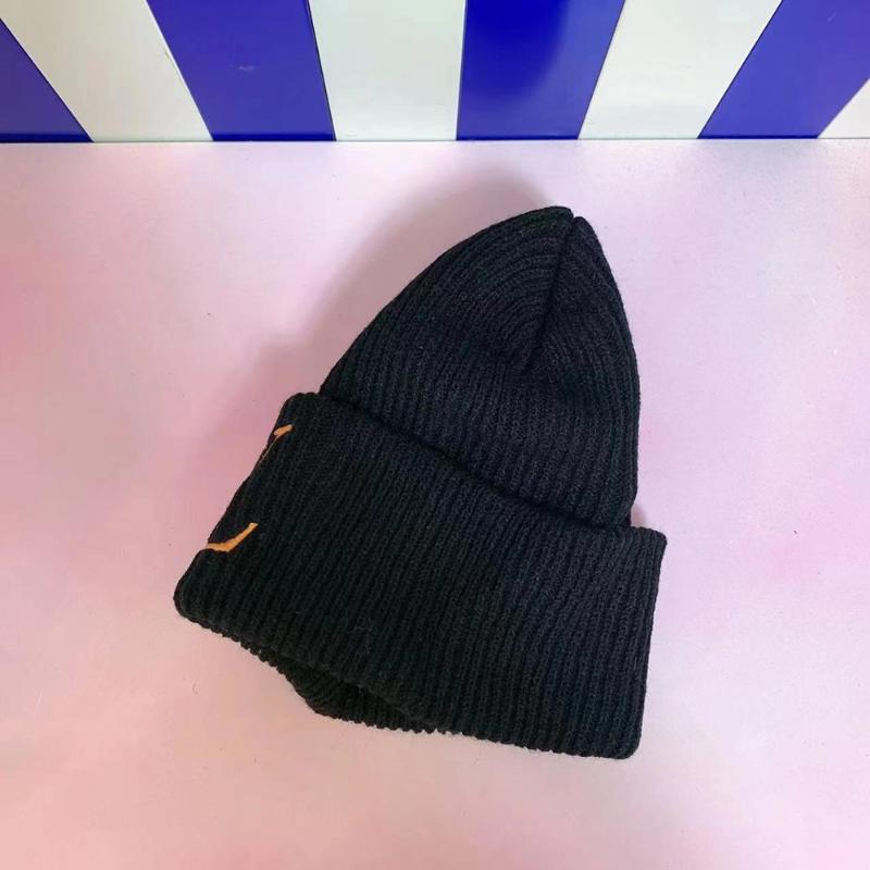 

Caps & Hats Designer Children's Clothing For Fall/winter 2021 Men's And Women's Baby Knitted Wool With The Same Style, All-match Fo, Yellow