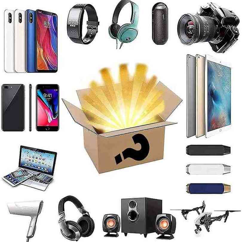 

Mystery Box Electronics, Boxes Random, Birthday Surprise favors , Lucky for Adults Gift, Such As Drones, Smart Watches-B298