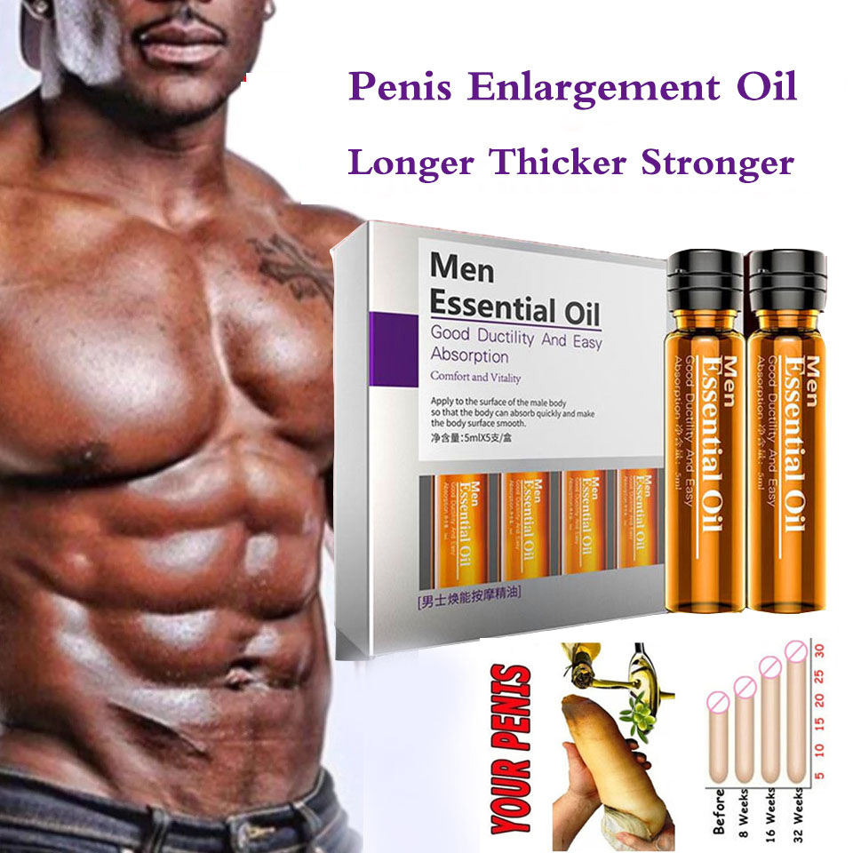 

Natural Plant Extracts Penis Enlargement Pills Delay Cream Lubricant for Men Increase Big Dick Growth Thickening Essential Oil