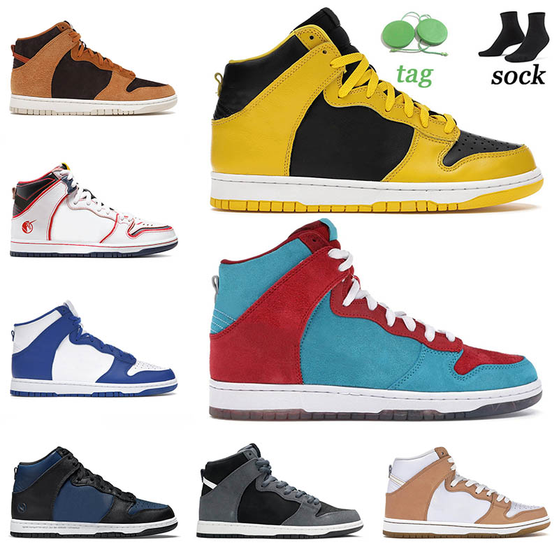 

2022 New Arrival Dunks High Running Shoes Chicago Varsity Maize Dream Team Game Royal Ambush Active Fuchsia Womens Sneakers Mens Trainers, B18 crimson tint 36-40