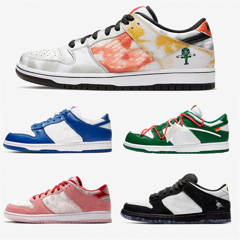 

2021Fashion dunk men women casual shoes low sneakers Grey Fog Mummy Halloween White Black Syracuse UNC Coast mens Canvas trainers Outdoor Jogging Walking with box, Color21