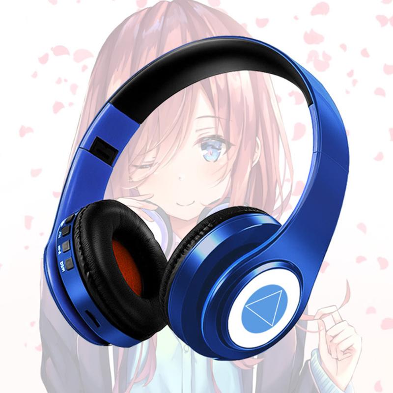 

Headphones & Earphones Sanjiu Anime Cosplay Headset With Miku Nakano Japanese Character Voice The Quintessential Quintuplets Wireless Earpho