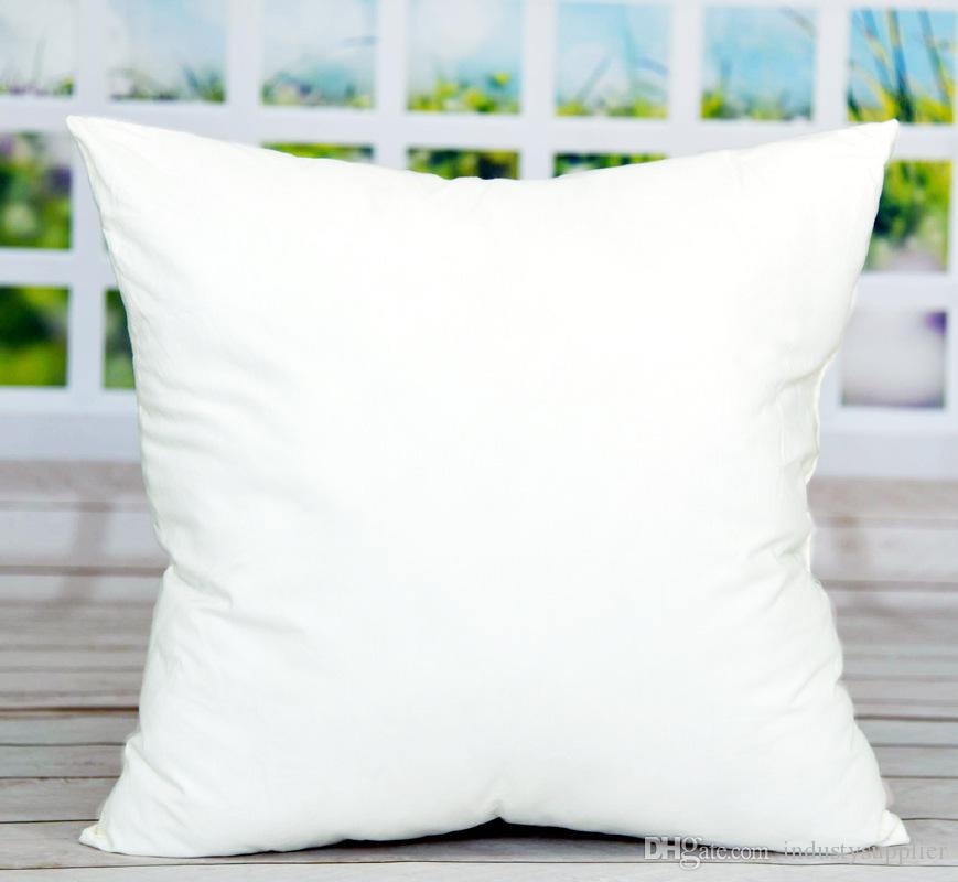 

45*45cm Sublimation Square Pillowcases DIY Blank Pillowcase Pillow Cover for Heat Transfer Sofa Pillow Case Blank White Throw Pi, Matte white