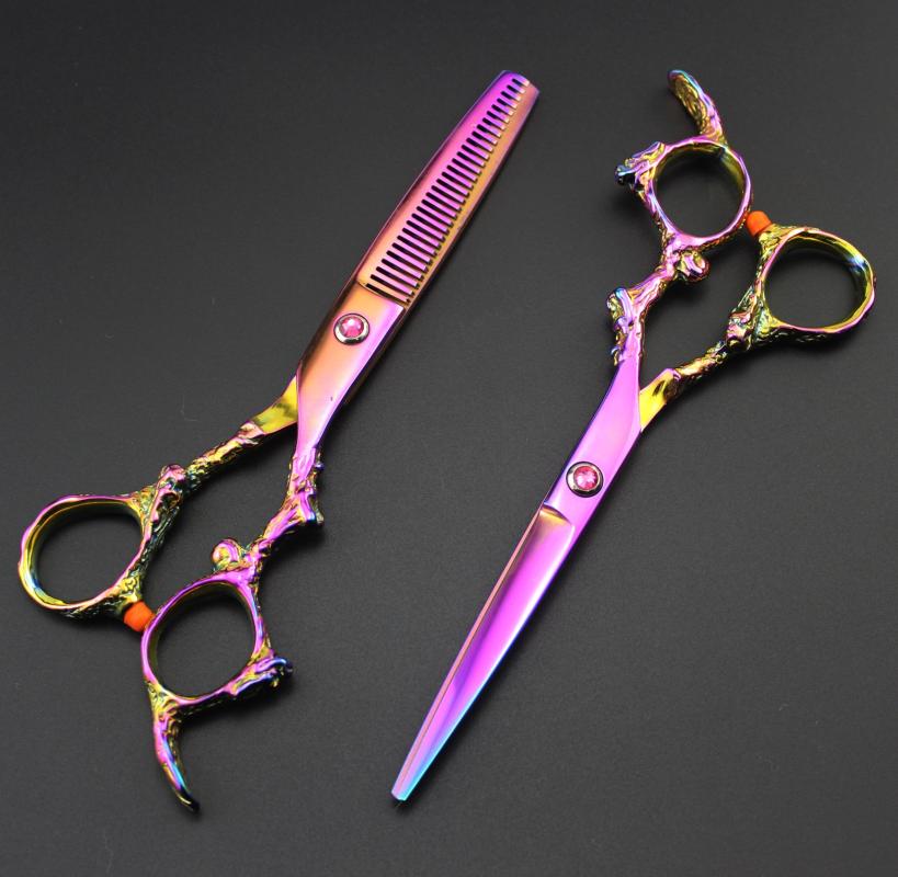 

Hair Scissors 6.0 Salon Cutting Hairdressing Professional Thinning Shear Barber Haircut Razor