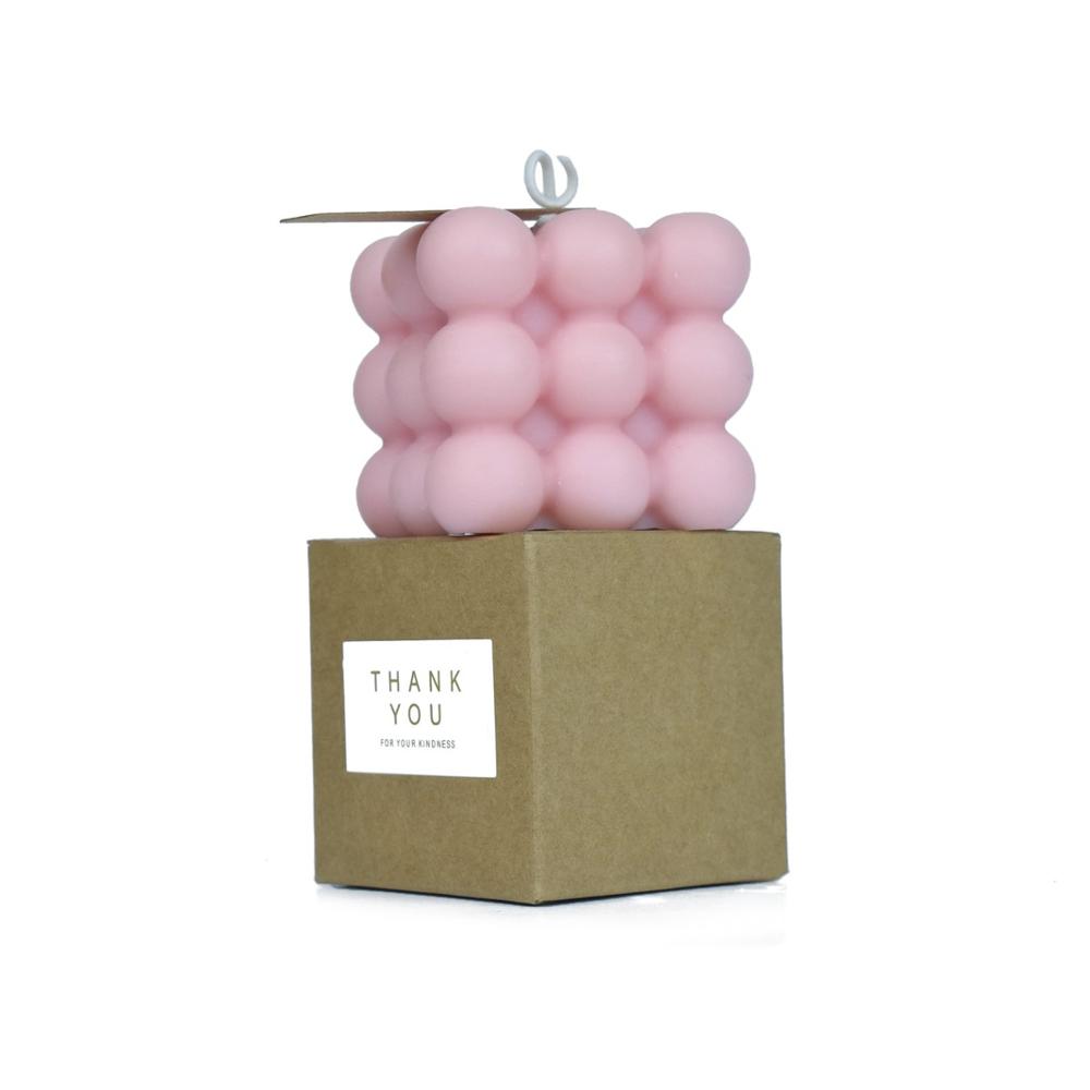 

Small Bubble Cube Candle