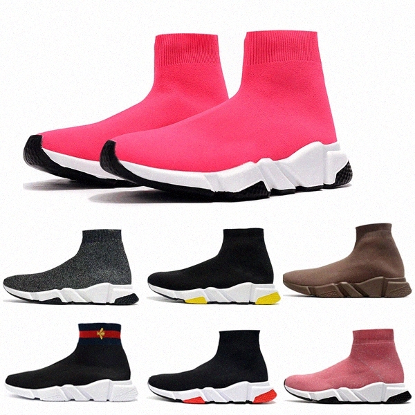 

2022 Sock Speed Trainers shoes trainer Black Red Triple 1.0 Flat Socks Boots Sneakers Casual Shoe 35-45 Balanciaga Shoes balanciaga