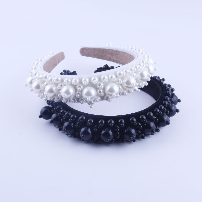 

Fashion Simple Size Pearl Granule Casual Hair Hoop Ladies Street Travel Gift Accessories 811 Clips & Barrettes, Golden;silver