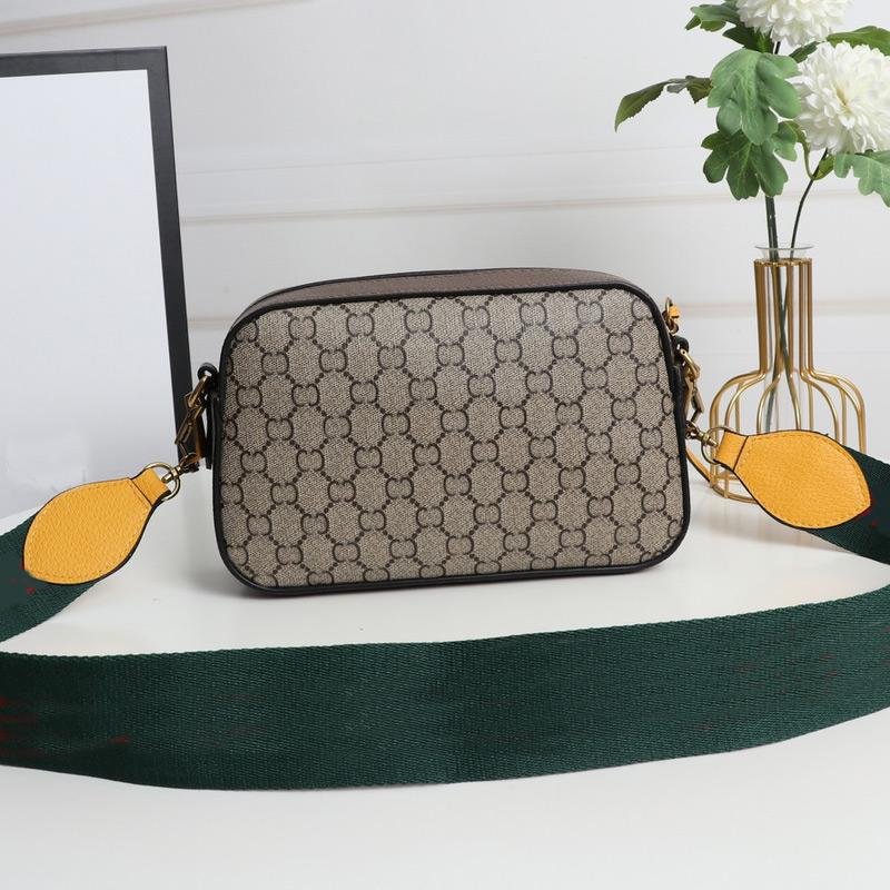 

2021 New fashion designer high quality cowhide Postman bag, wallet, camera bag, tote bag, collage monogrammed vintage hardware embroidered wide shoulder strap, Brown