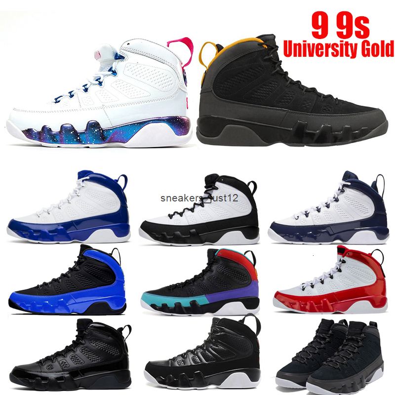 

9 University Gold Gym Red Men Basketball Shoes Orange UNC Dream do it Dark Concord FIBA Reverse Flu Game 9s Bred Sneakers