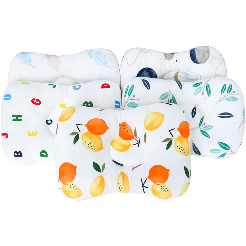 

Muslinlife Baby Cushion Sleeping Pillow Infants Newborn Baby Shaping Pillow Soft Cotton Kids Pillow Anti Roll Dropship