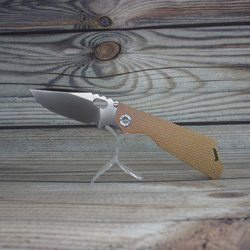 

EVIL EYES customized folding knife SNG CC crystalline titanium handle Bohler m390 blade pocket EDC outdoor tactical camping tools collection