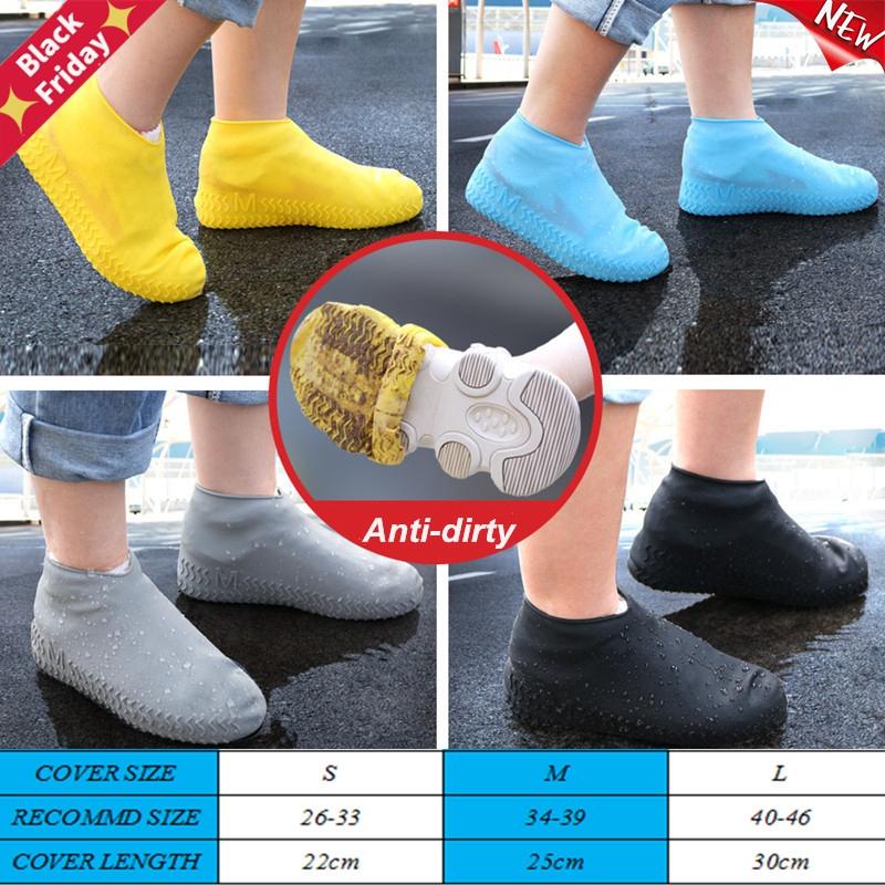 

Boots Water Proof Shoe Cover Silicone Material Unisex Shoes Protectors Rain For Indoor Outdoor Rainy Days Reusable Disposable Covers
