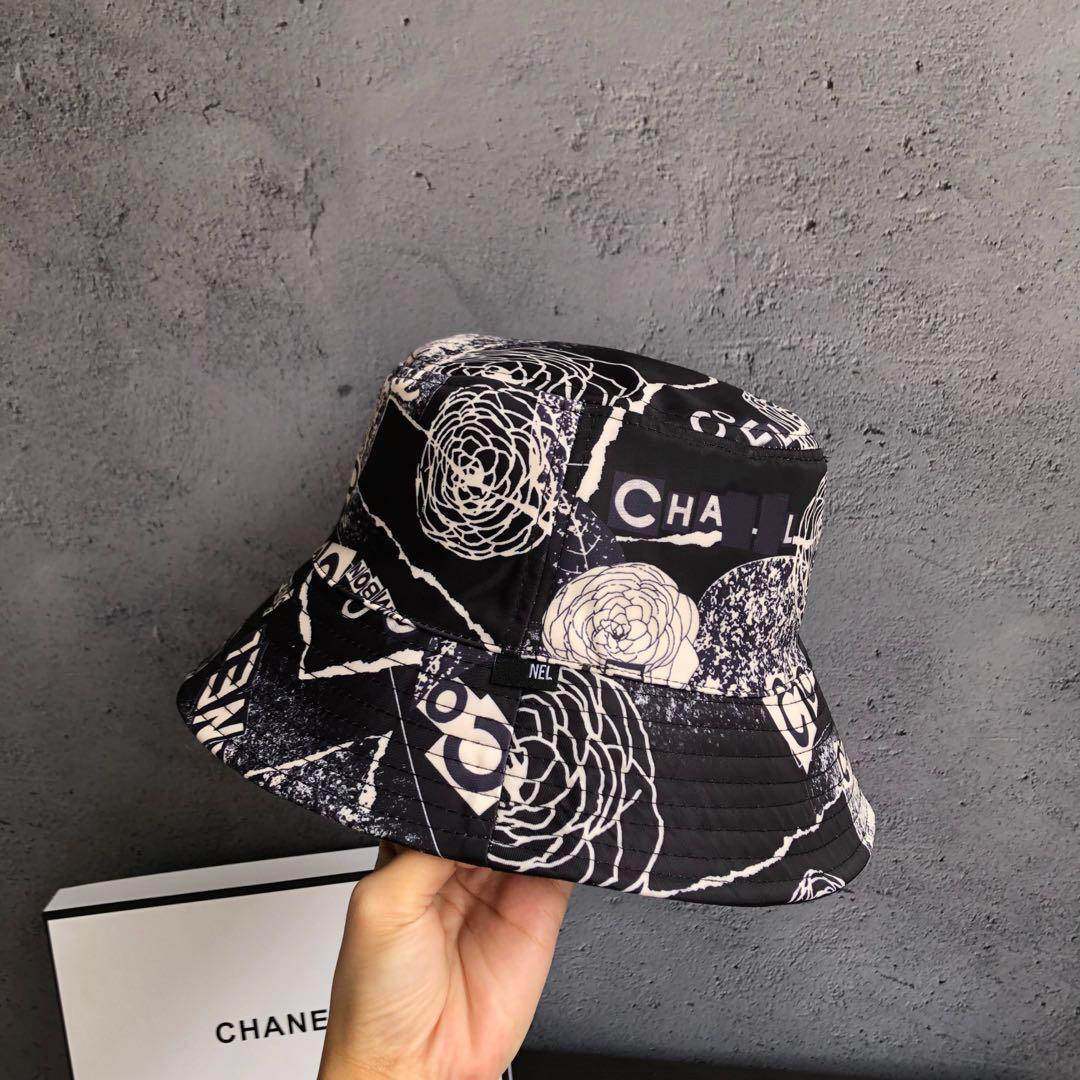 

New Letter Canvas Casual Bucket Hat Women High Quality Fashion Female Sun Shading, Blue;gray