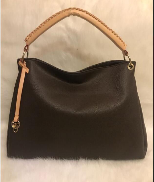

New Fashion Pu Leather Brown Handbags Women Bags Famous Shoulder Bags Handbag Lady Tote Messenger Bag shopping bag, Brown flower