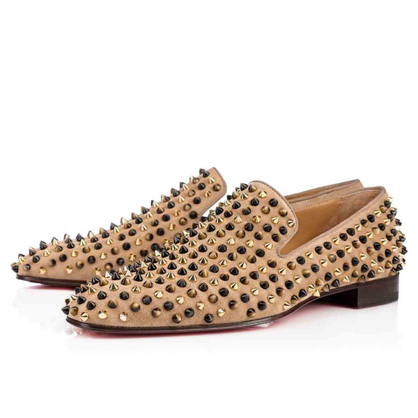 

New [riginal box]Elegant Business Party Wedding Dress Greggo Orlato Flat,Fashion Red Bottom Oxfords Shoes,Outdoor Men Casual Walking Shoes, Colour27