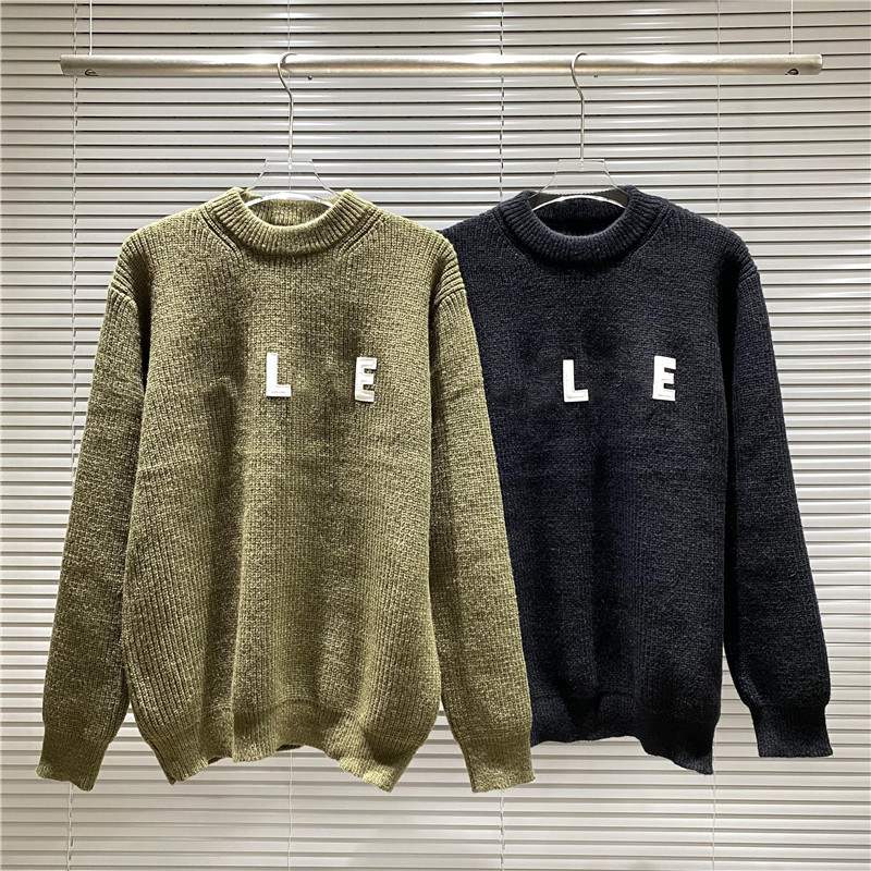 

Women's Sweaters Casual Knit Dress Contrast Color Long Sleeve Autumn Fashion Wear Classic Letter Pattern, Multi