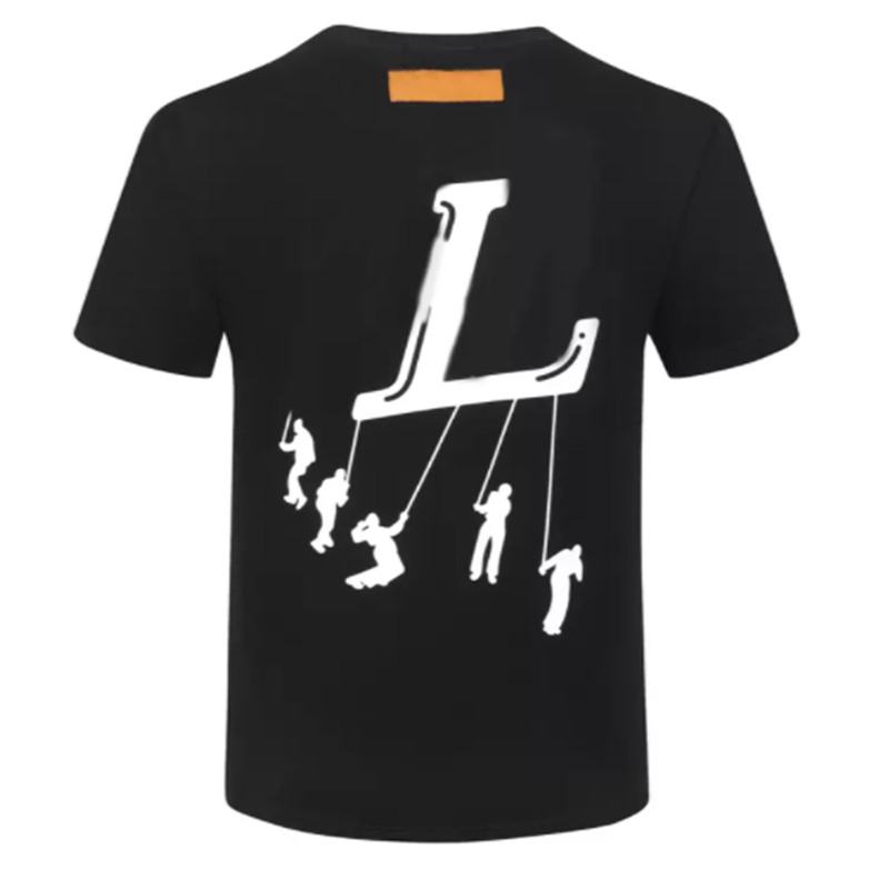 

Fashion Mens Designers T Shirts Summer T Shirt Crane Printing High Quality Hip Hop Men Women Short Sleeve Tees Size S-XXL, 7#