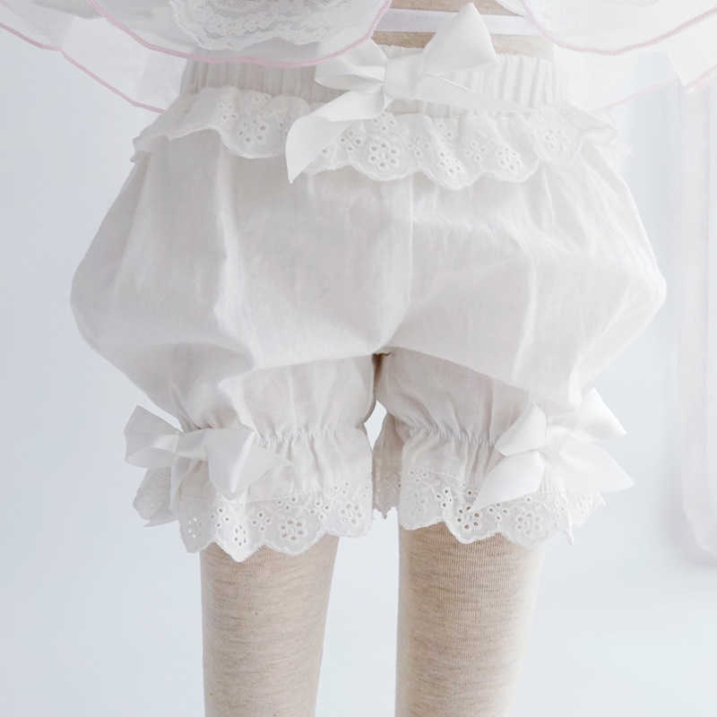 

Baby Girls Shorts White Pumpkin Panties With Lolita Dress Kids Safety Pants Infant Summer Cotton Legging for 1-16 Year 210615