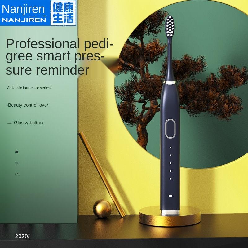 

Smart Electric Toothbrush Ultrasonic Adult Charging Automatic Waterproof Bright White Soft Fur