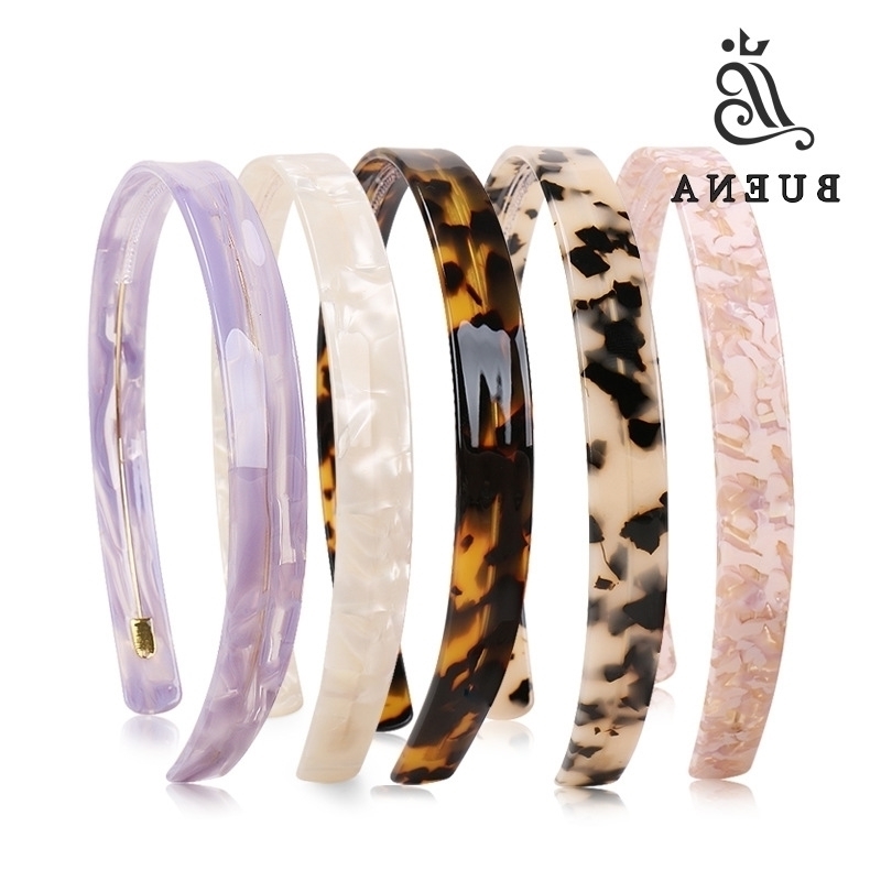 

plate hairband Alexandria Acetate the same popular simple female hairpin with teeth for adults