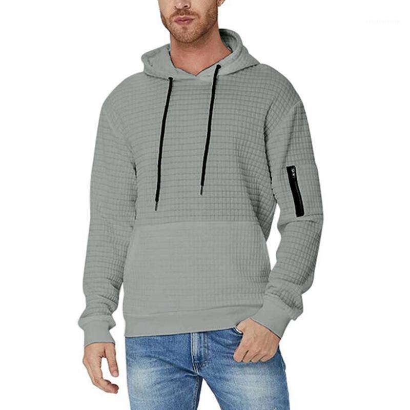 

Men' Hoodies & Sweatshirts Spring Autumn Fashion Brand Casual Solid Color Hoodie Sportswear Streetwear Male Coats Tops, White
