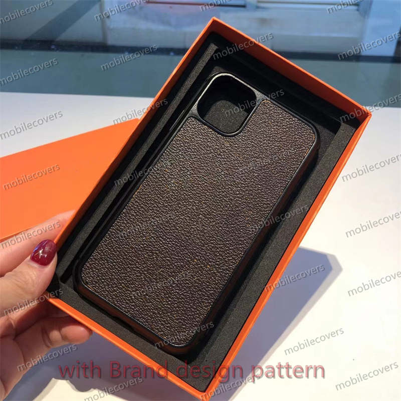 

Classic Retro flowers original leather iMobile Phone Cases with box for iphone 13promax 13 12pro 11promax xs xsmax xr 12promax 13pro Cover, 1-brown- l logo +box
