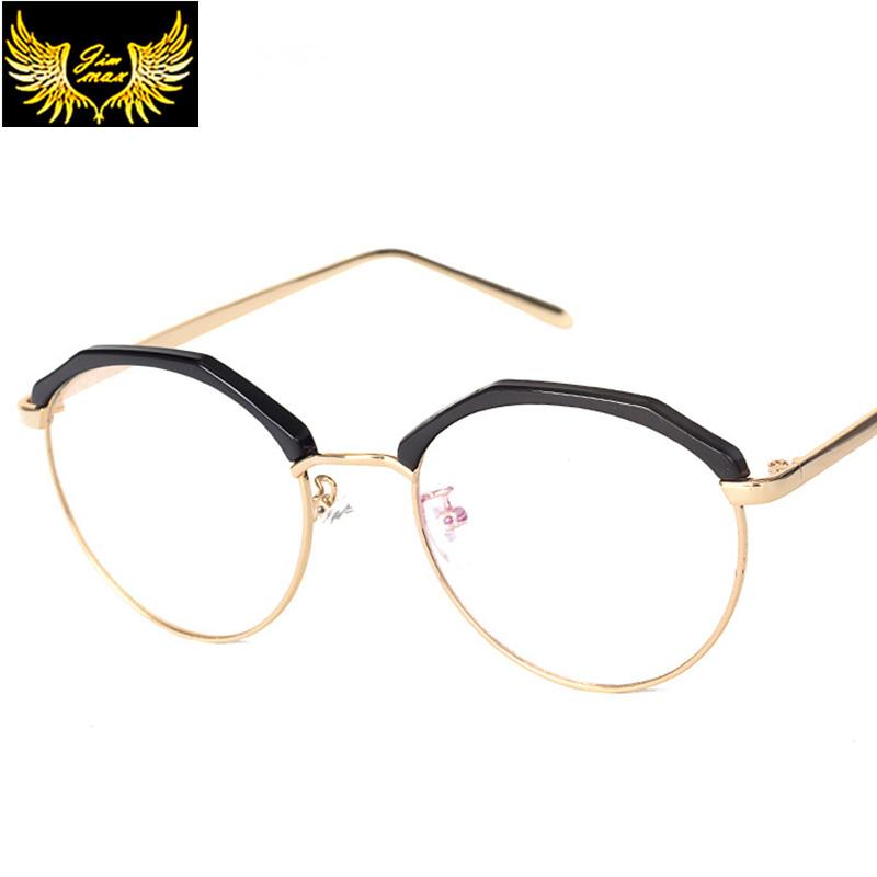 

Fashion Women Style Eye Glasses Full Rim Retro Design Round Optical Frames Eyeglasses Shape Eyewear For Sunglasses