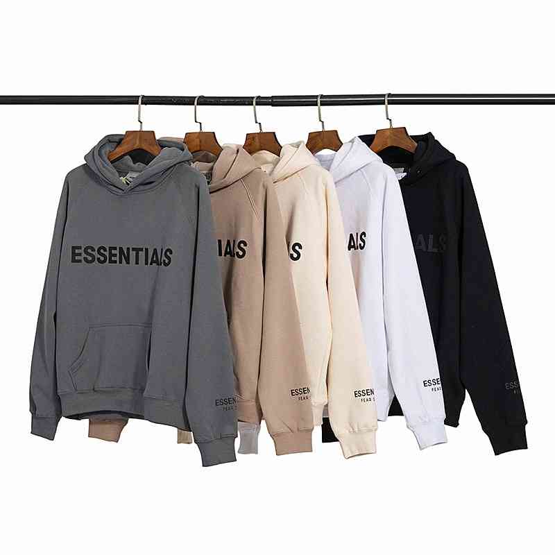 

Sweatshirts High Quality and Womens Hoodies Leisure Fashion Trends Fear of God Fog Essentials Men Women Designer Mens Tracksuit 259f#, Black