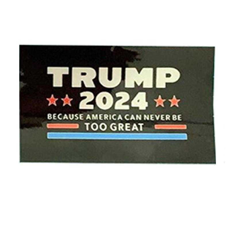 Trump 2024 Party Supplies American Flag Blue Stripe Car Sticker The Rules Have Changed Stickers