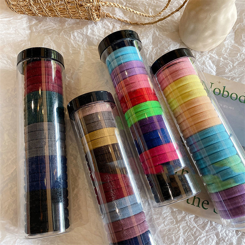 

20 Canned Thickened Hair Loop Head Rope Womens Brief Basic Style Scalp Tendon Binding Mori Headdress Hair Rope