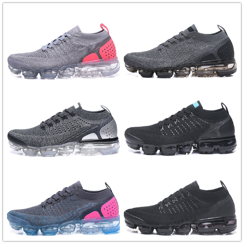 

Chaussures Moc 2 Laceless 2.0 Running Shoes Triple Black Designer Mens Women Sneakers Fly White knit cushion Trainers Zapatos Eur 36-45, 01