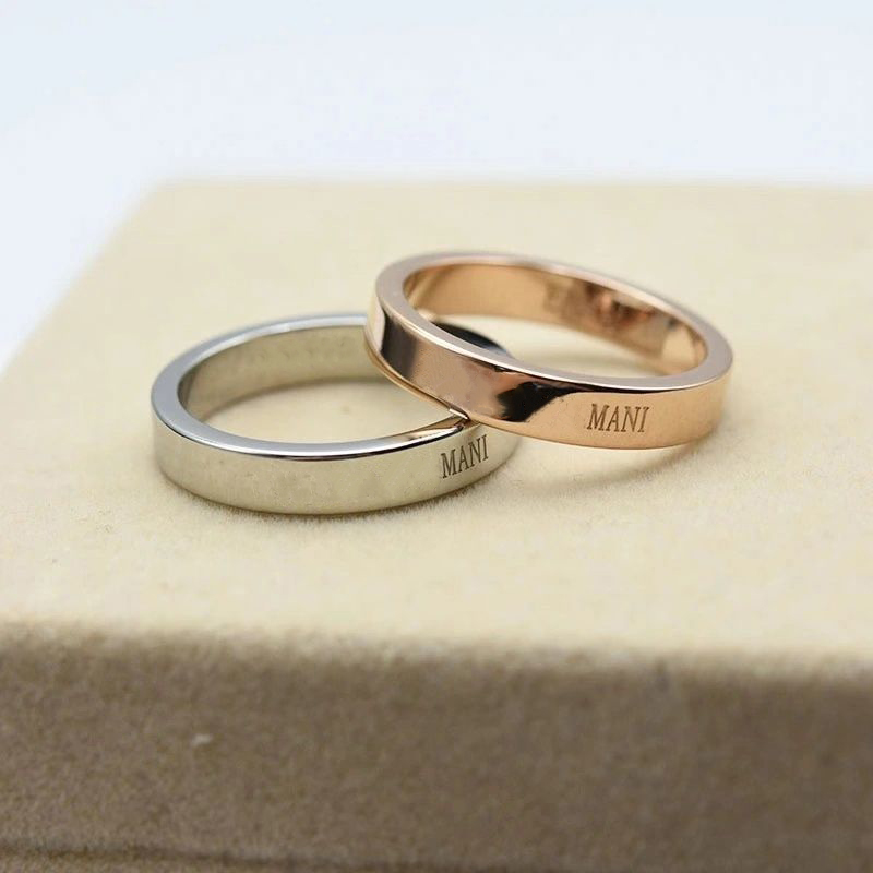 

Luxurys Designers Fashion designer ring luxury men's and women's couples band rings high quality jewelry party gifts size 5~11