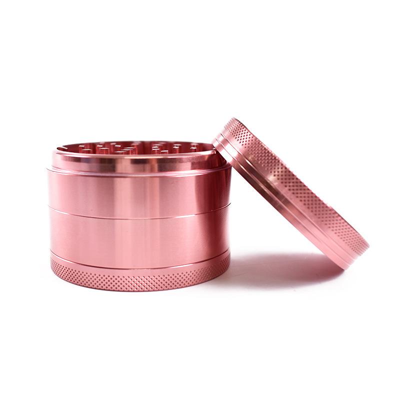 

40mm 50mm 63mm metal cigarette Herb grinder Smoking accessories four layer portable aluminum alloy cigarettes tobacco grinders