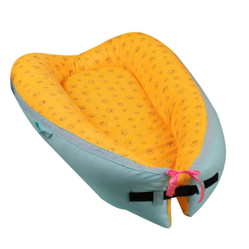 

Bedding Sets Baby Uterine Bionic Crib Nest Bed Portable Travel Infant Toddler Cotton Cradle For Born Bassinet Bumper, Red