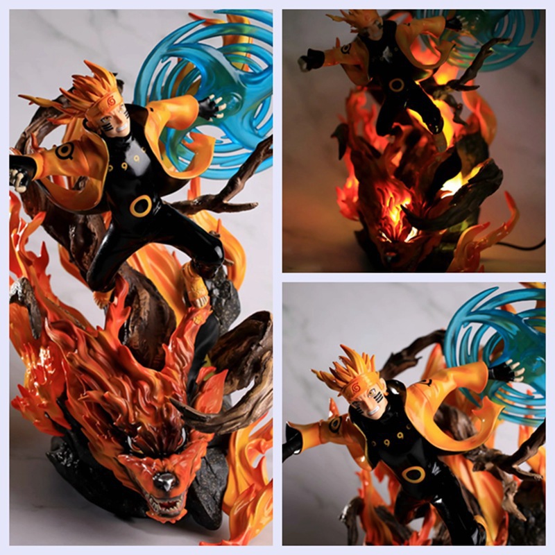 

Naruto Singularity Vortex Naruto GK Six-Way Fairy Spiral Pill Luminous Statue Hand-Made