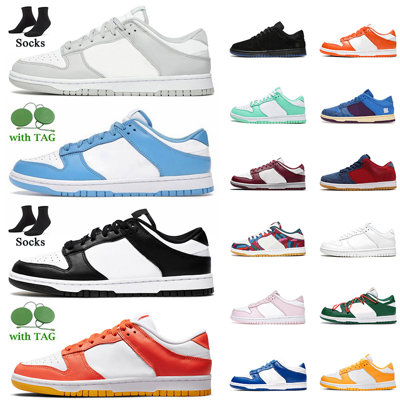

Outdoor Skateboard Women Mens Running Shoes OG Low Grey Fog Black White Coast UNC Trainers ACE Golden Orange Archeo Pink Undefeated Sneakers Size 36-45, A50 orange university gold 36-45