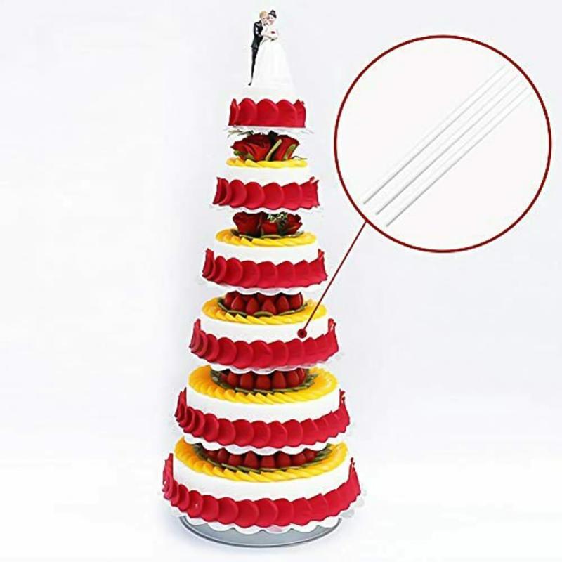 

Other Festive & Party Supplies Cake Support Stick Portable Rod Anti-deform Easy To Use Unique Stable Food-grade