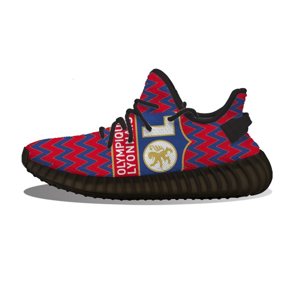 Diy Custom Olympique Lyonnais Running Sho Mh Printed Mens Womens Trainers Outdoor Sports Sneakers