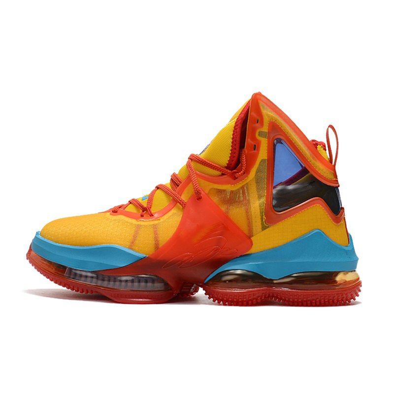 

What the lebron 19 xix basketball shoes mens King James Gang lebrons 19s sneakers Uniform Orange Yellow Space Jam Bred tennis with box, Black grey