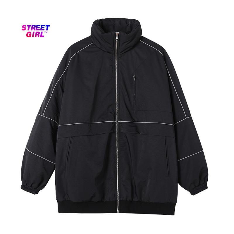 

Women's Jackets Quilted Baseball Uniform Small Man Autumn/winter 2021 Trendy Loose Korean Casual Jacket, Black;brown