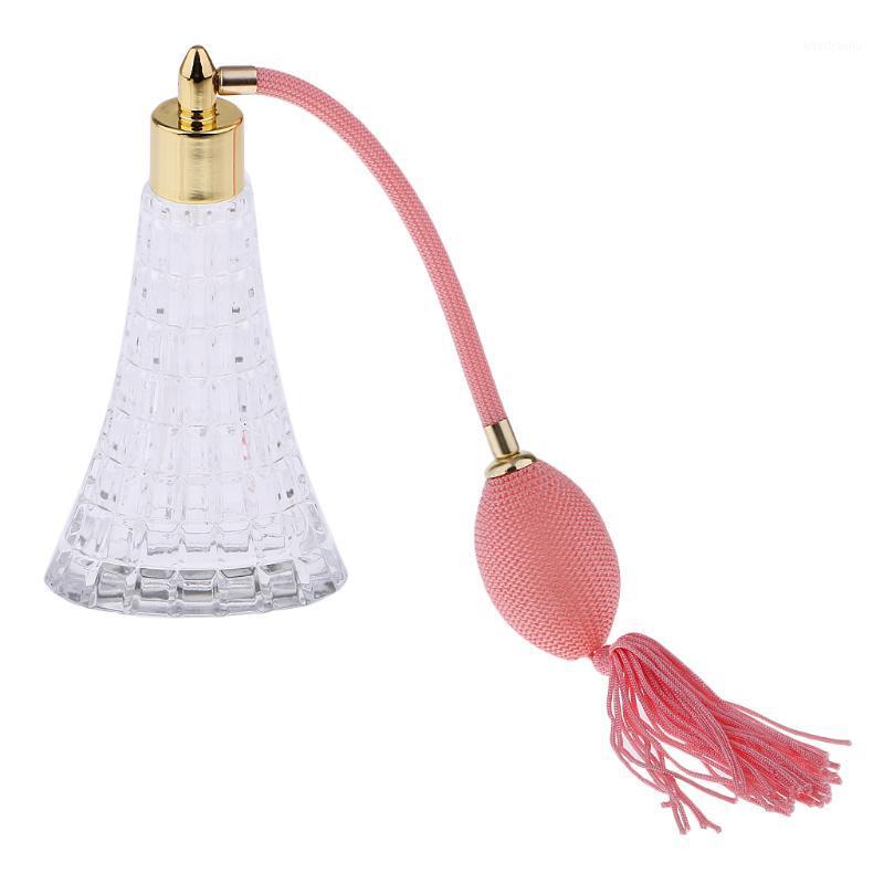 

Elegant Style Crystal Refillable Perfume Bottle Spray Atomizer Bottles 100ml