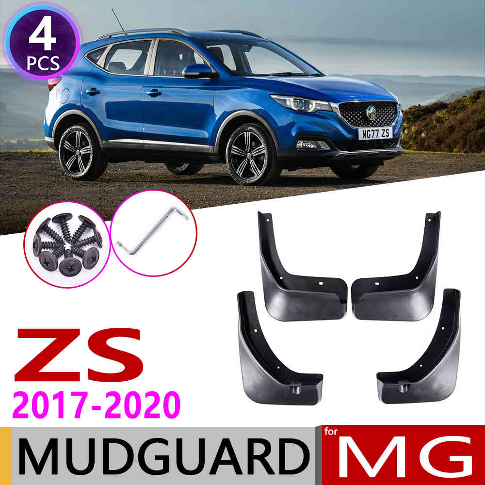 

4 PCS Front Rear Car Mudflaps for MG ZS MGZS 2019 2020 Fender Mud Guard Flaps Splash Flap Mudguards Accessories