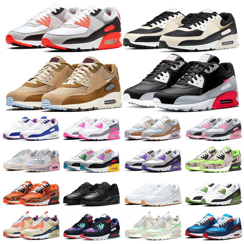 

90 90s men women Infrared running shoes Laser Blue Viotech White Gum Be True Court Purple Rose Pink Easter Pastel Hues Light Bone Chlorophyll trainers sports sneakers, #13