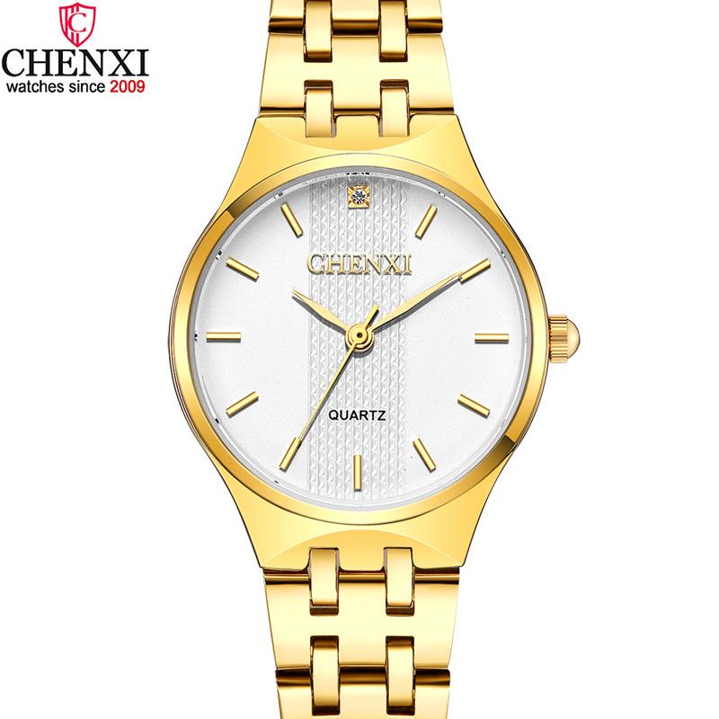 

Wristwatches Luxury Woman Gold Watch Stainless Steel Simple Minimalism Retro Antique Lady Casual Wristwatch Golden High Quality Female Clock