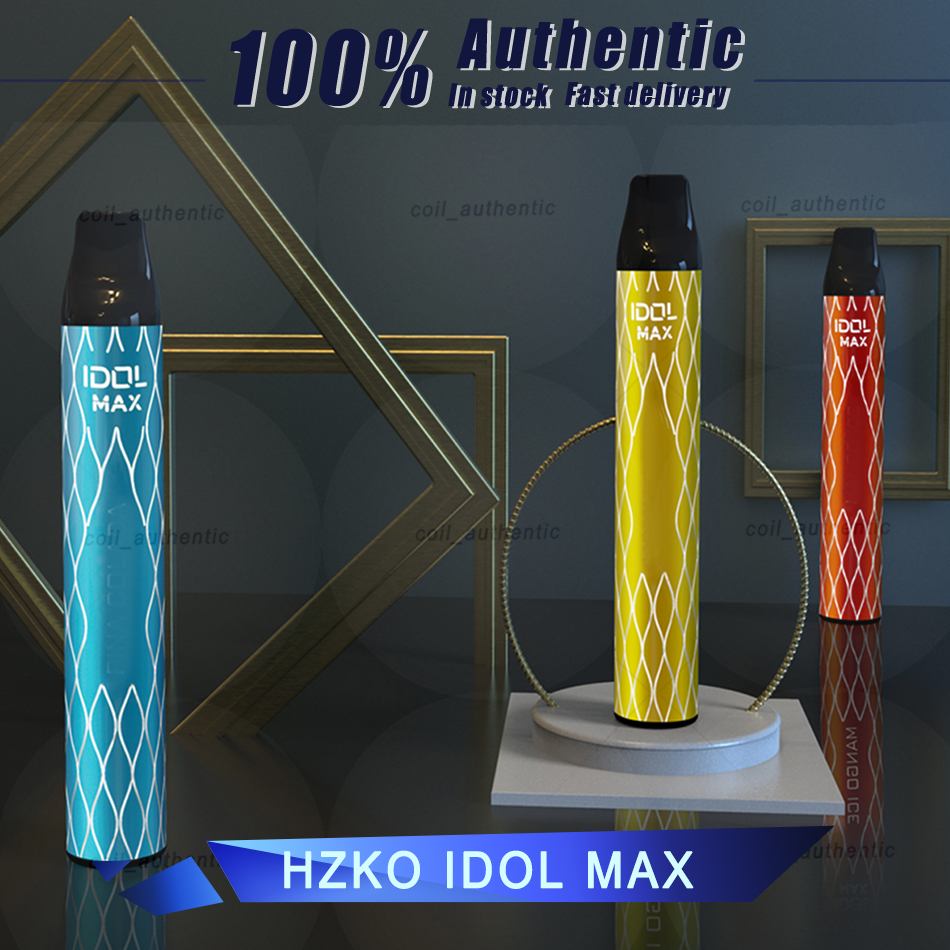 

Original HZKO IDOL MAX Disposable Vape Pen 2000 puffs Strater Kits VS Pre-filled Kit
