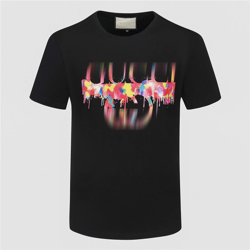 

2021 Europe and America Mens Designer T shirt Rock Punk Fashion Style T Shirt Brand Clothing Luxury Men's High Quality Hip Hop Tees, White;black