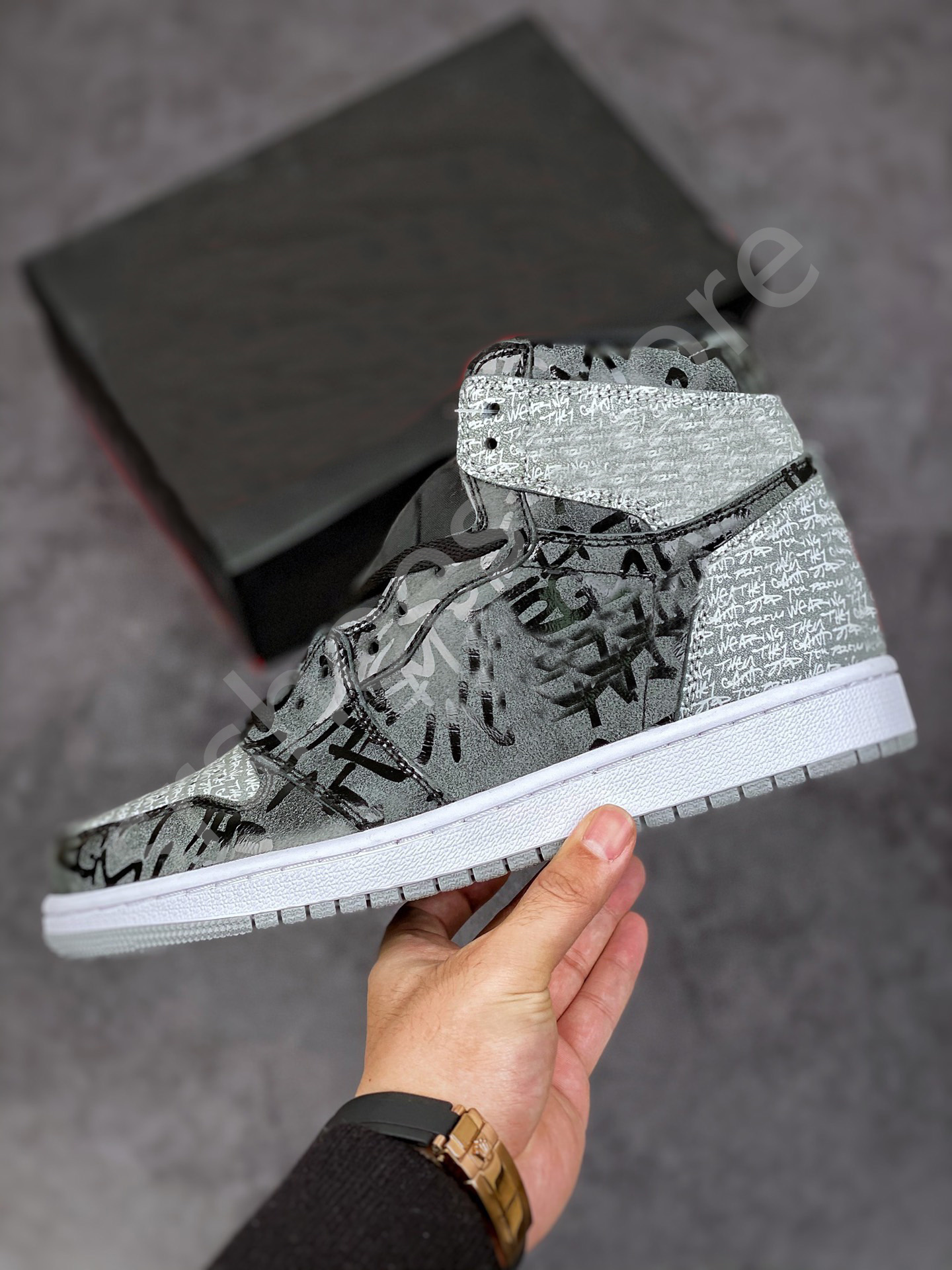 

Shoes Athletic Rebellionaire 1 High OG Basketball Black White Particle Grey Shadow Sports Sneakers Men They cant